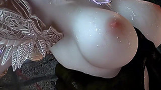 3D Big Boobs Sexy Cosplayer Got Fucked so Hard by Huge Dick Monster
