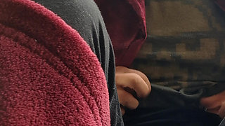 Patio play and a smoke