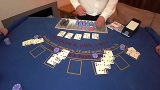 Black Jack In Group Fun At The Table