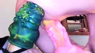 Amateur extreme anal and pussy toys