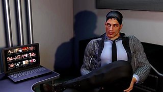 3D Horny Slut Cheating with Her Manager in the Office