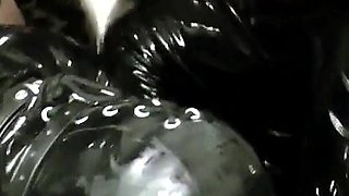 2 Rubber Sluts Fucked