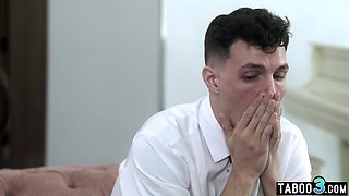 Mature enjoying two big religious cocks