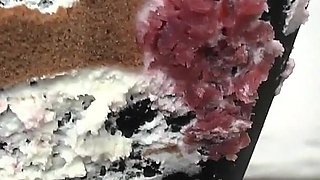 Smoking Mistress and Delicious Dessert From Boot Soles, POV Clip, Lady Victoria Valente