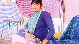 Village Telugu Girl With Big Natural Tits Cheats On Father With Stepdad Dirty Talk