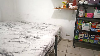 Sister-in-law cleaning the room in a thong (Part Five)