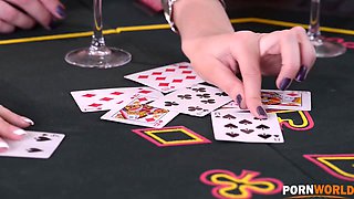 New Year's Eve group sex orgy with Cathy Heaven, Leigh Darby & Jasmine Jae GP1132