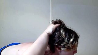 Beautiful Teen with Small Tits Sucks and Swallows