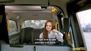 Faux taxi - i banged my prior college student in the back of my taxi