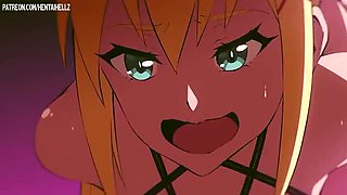 Hentai Lesbian Dom Strapon Anal Creampie - Anime Sex Fuck