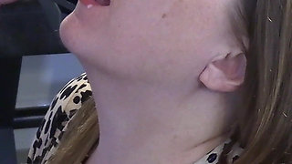 Stepson Gets Blowjob in the Kitchen