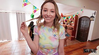 Kinky teens amazing sex party