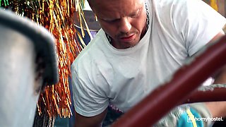 Adventurous Girl Lana Roy Fucked By The Gardener