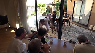 Incredible Yui Hatano and old men porn emotional clip
