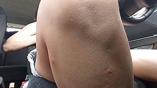 Masturbating in a Car. Real Female Orgasm. Full. Ep 22613
