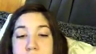 Slutty amateur teen brunette hoe