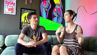 Skinny Teen Gets Fucked Outdoors