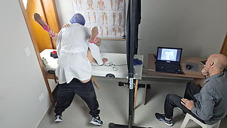 Gynecologist Does Ultrasound