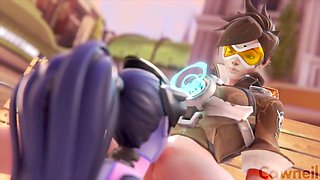 Deep throat cartoon fantasy with Lonesfm having a wild time