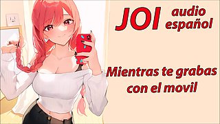 Spanish JOI, masturbate with your Smartphone