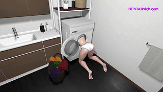 StepSister Seduced me with his Beautiful Blue Eyes - I can't Resist - 3D Anime HQ