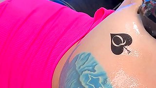 My First Anal Training with the Newest Monster Dildo - Banner Xxl