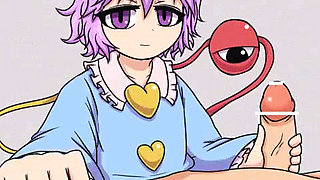 Satori Komeiji Teasing You - Sexy Handjob