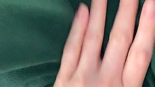 Amateur big ass brunette teen with