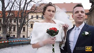 Hunt4k. fascinating czech bride spends first night with prosperous stranger