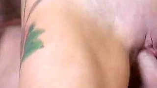 Tattooed Jesse Jenkins with piercings gets pounded by big cock dude Luke Hotrod