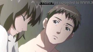 3D anime wife gives husband a futa hentai surprise with a morning BJ