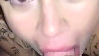 My Naughty Boyfriend Took Me to Suck a Stranger's Cock in the Gloryhole