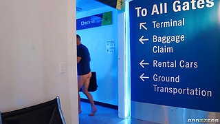 Airport Security Leaves No Cock Unsucked Airport Security Leaves No Cock Unsucked  Brazzers