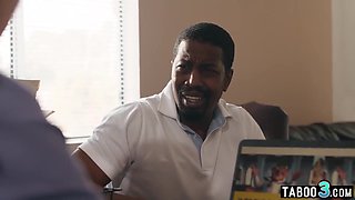 Steamy Stepmommy Screwing Her Husbands Big With Little Puck, Isiah Maxwell And Black Penis