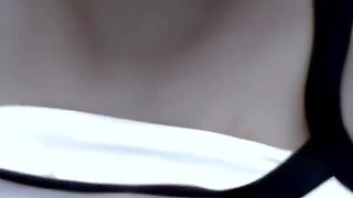 Sandra: Cute Arab Sandra Doing a Hot Striptease Live on the Webcam
