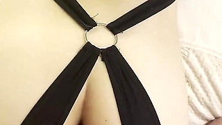 Asian Babe First Anal Experience While Using Vibrator, Double Orgasm