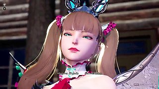 Busty plus-size MILF in nude tights looking for some action