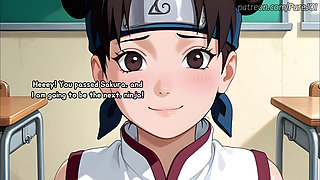 Pass through a tough Naruto girls' breasts examination (JOI)