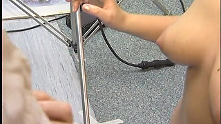 Sexy blonde chick gets toyed and fingered