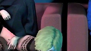 3D BBW Asian MILF Naked Her Perfect Ass Got Fucked so Hard