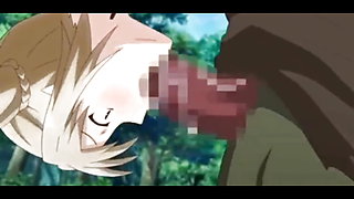 Anime hentai cartoon girl fucking monster