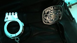 Glory hole blowjob busty amateur blonde fucking