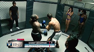 Stacy Adams Hops on the Winners Cock in the Mma Cage and Swallows His Cum
