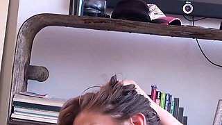 German Scout - Latina Mature Lily Veroni with Perfect Ass and Big Tits Pick up for Casting Fuck
