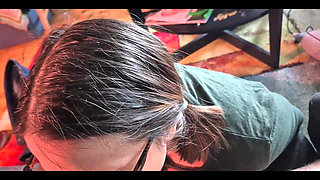 First Blowjob Video for Her