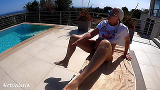 Bathing Fun with a Hot Slut