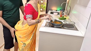 Asian step-sis got quickie on a kitchen