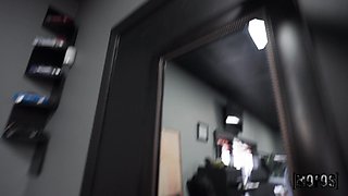 Lewd hot babe POV exciting sex video