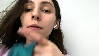 Tasting Cream from Panties - Solo BDSM Webcam Show