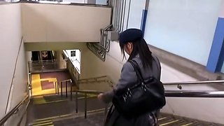 Asian schoolgirl enjoy group sex